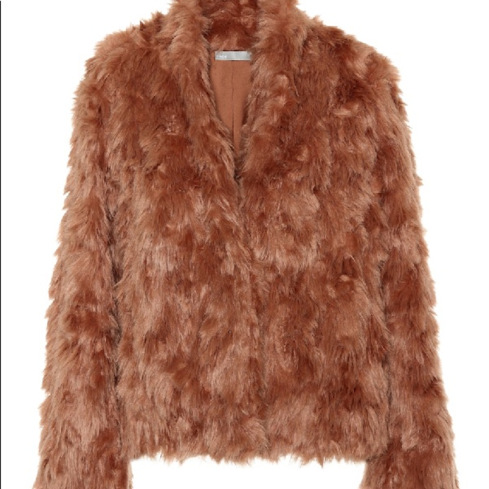 Vince Faux Fur Jacket